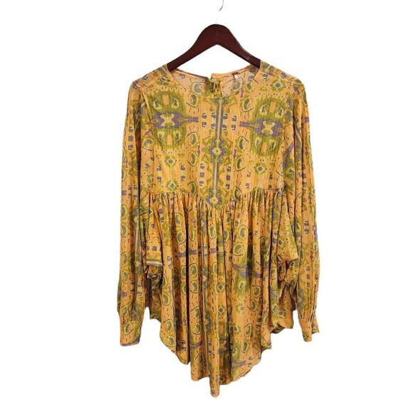 Free People This is it sun tunic top Small Boho - Picture 2 of 6